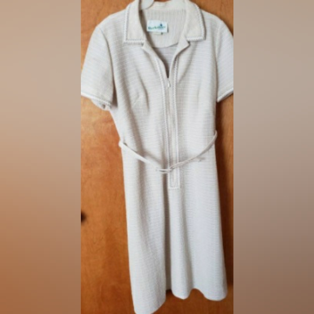 SALE 1960 Berkshire BTween Belted Tunic Shift Dress